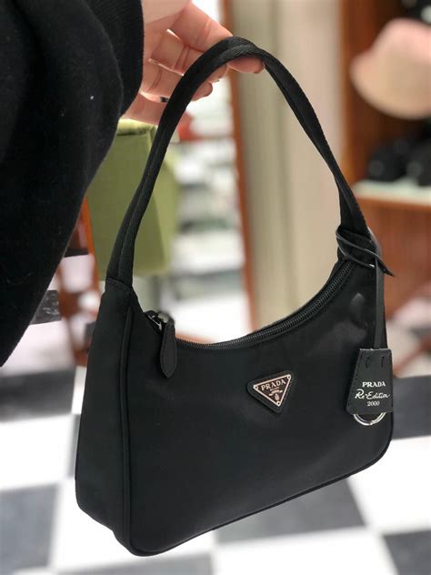 black prada handbag uk|vintage prada black handbags purses.